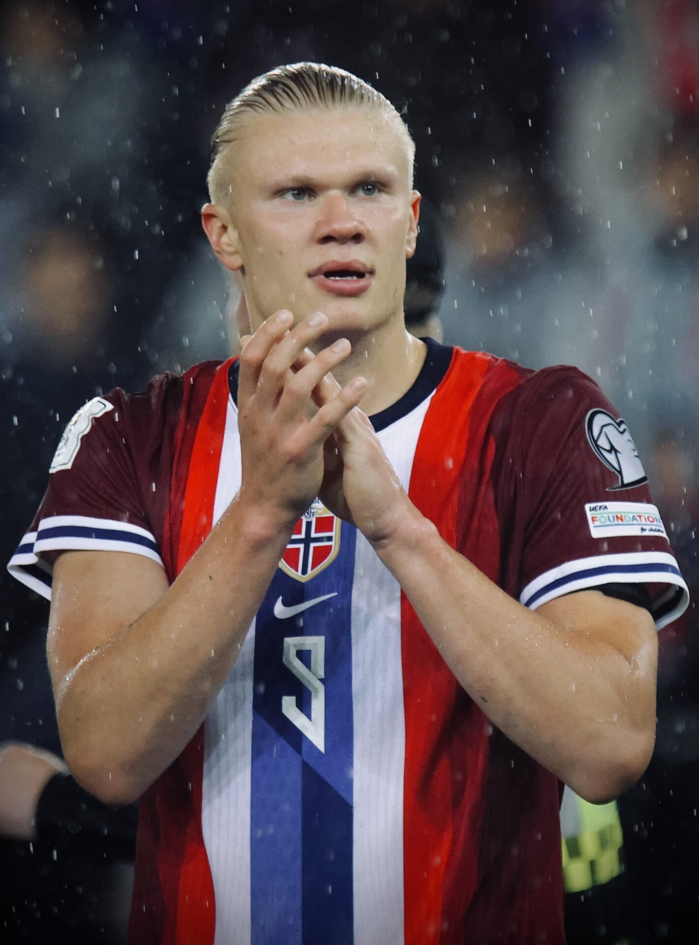 Erling Haaland in Norway kit June 2025