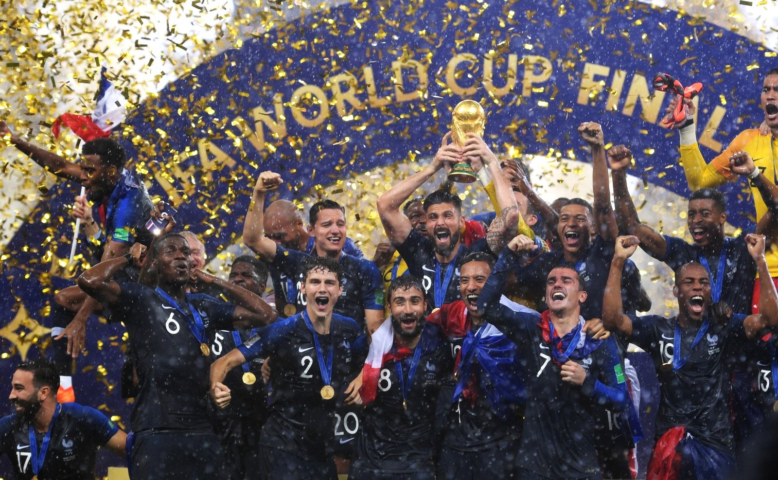 France 2018 World Cup champions Russia
