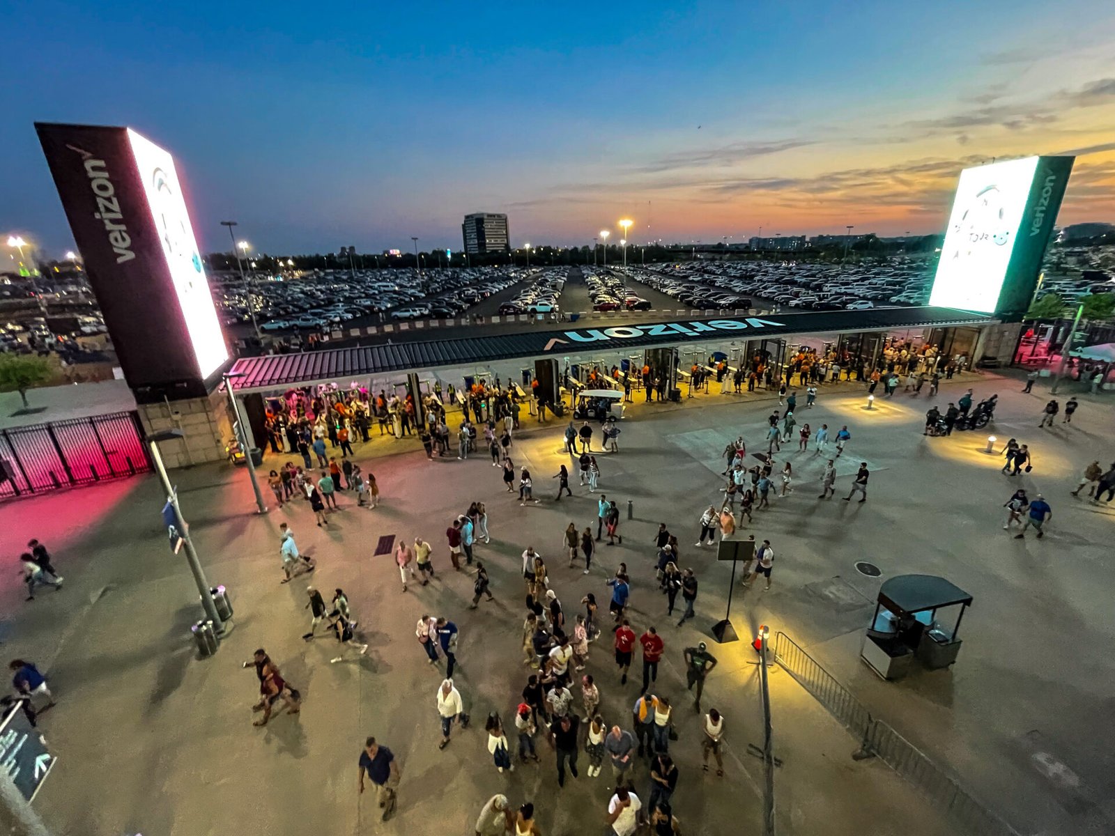Stadium entrance gate at MetLife Stadium where World Cup ticket holders enter