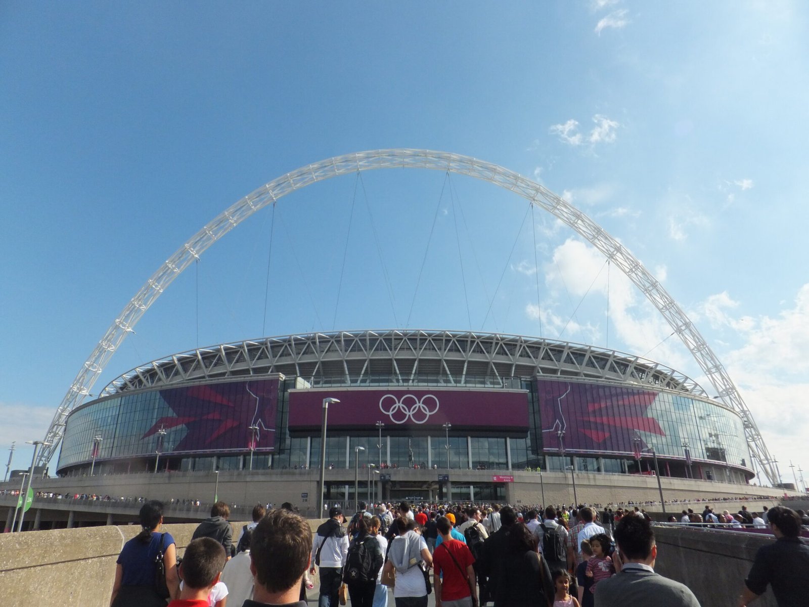 Baku Olympic Stadium panoramic view