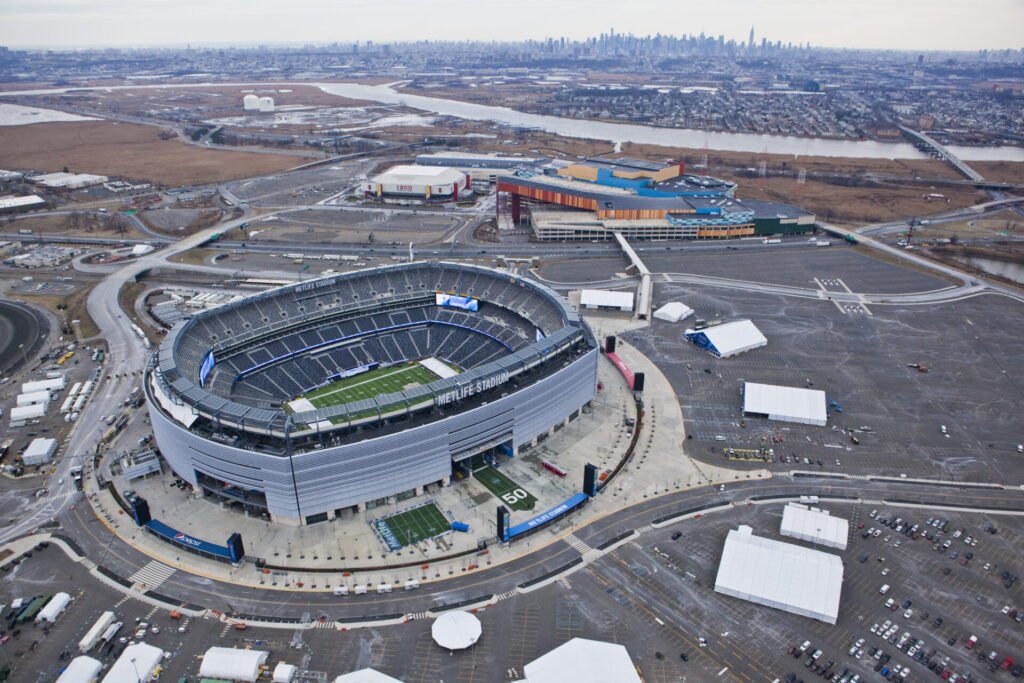 MetLife Stadium in East Rutherford New Jersey during the World Cup 2026 group stage