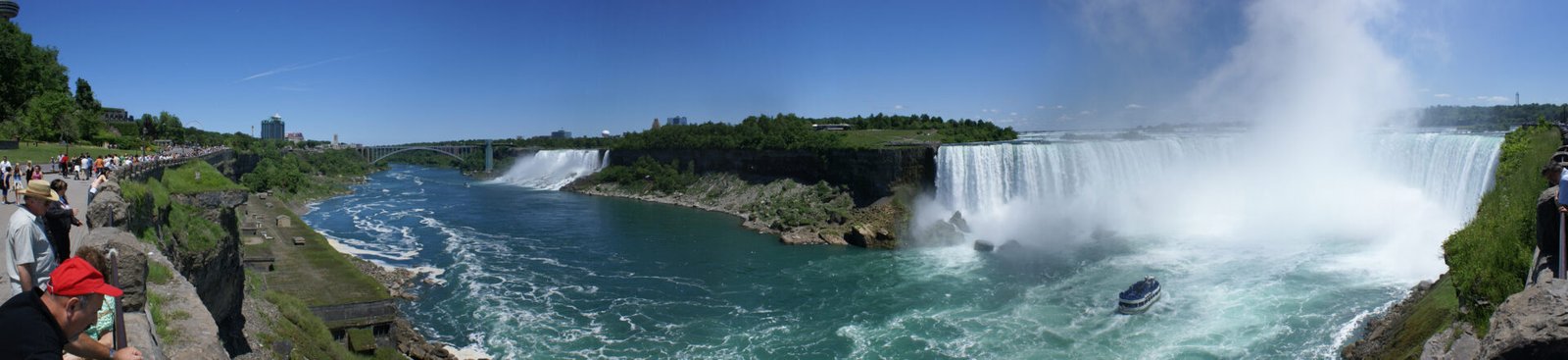 Rainbow Bridge Niagara Falls Canada side border crossing